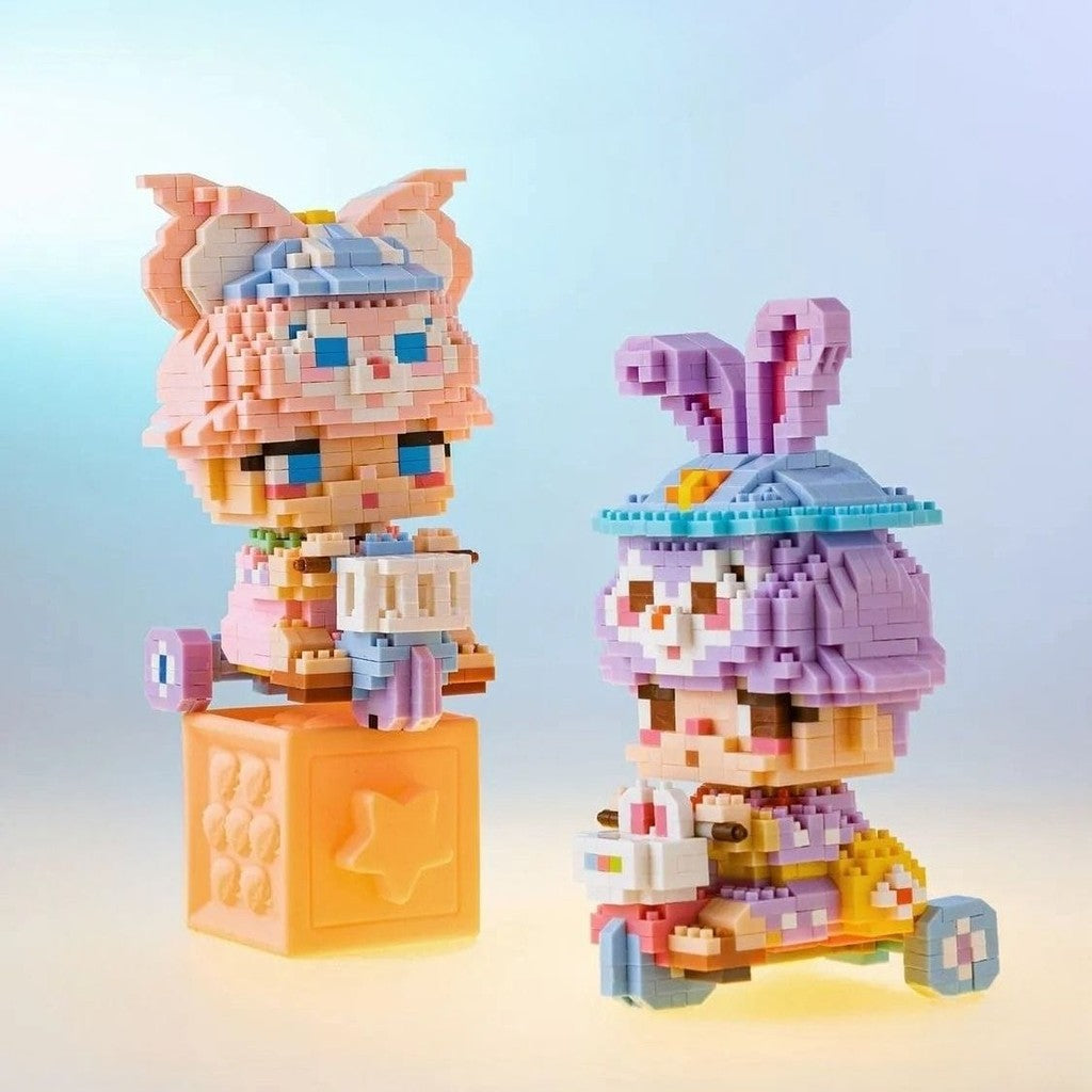 Blok Binaan🧸 Building Block Pen Holder Shoes 星黛露自行车队系列微型小颗粒积木 Mini Stella Lou DIY 娱乐活动玩具礼物迪士尼球鞋
