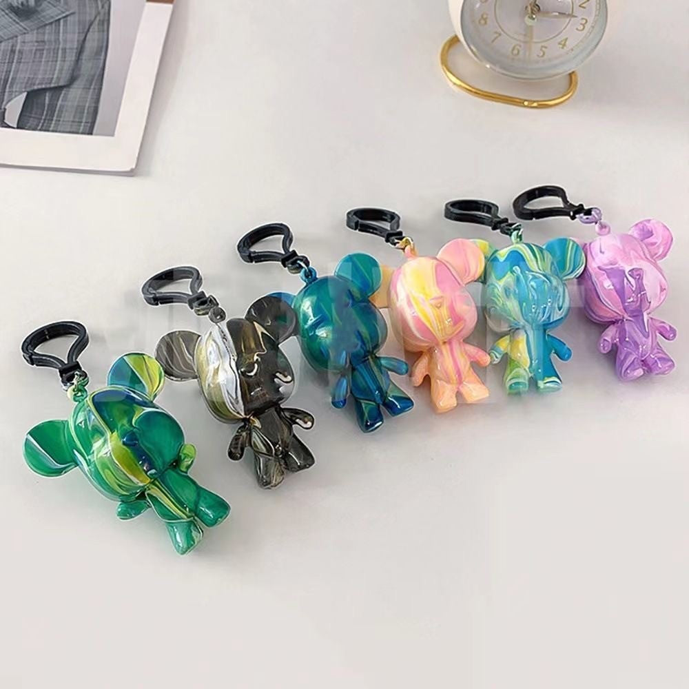 Beruang Bendalir🧸 DIY 流体熊 Fluid Bear 盲盒 Mystery Box 钥匙扣 Keychain Souvenir 暴力熊彩盒包装 Team Building